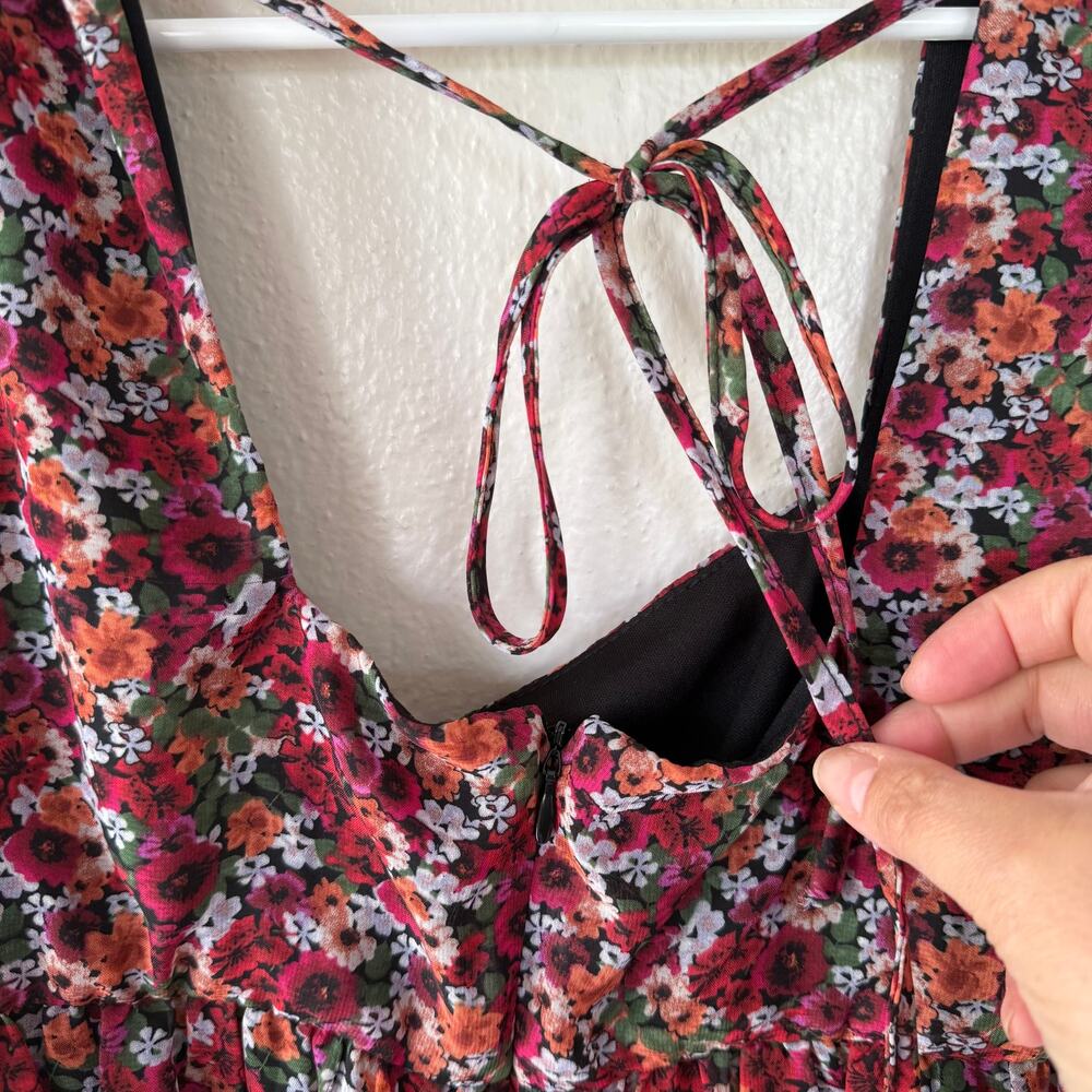 NEW! BCBGeneration floral printed mini dress Size 6 - Picture 9 of 14